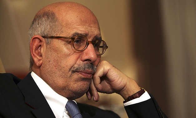 Former interim vice president Mohamed ElBaradei - File Photo
