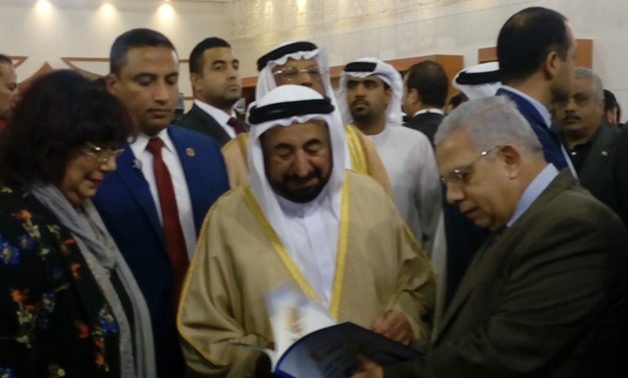 Ruler of Sharjah visits CIBF's closing ceremony - Egypt Today.