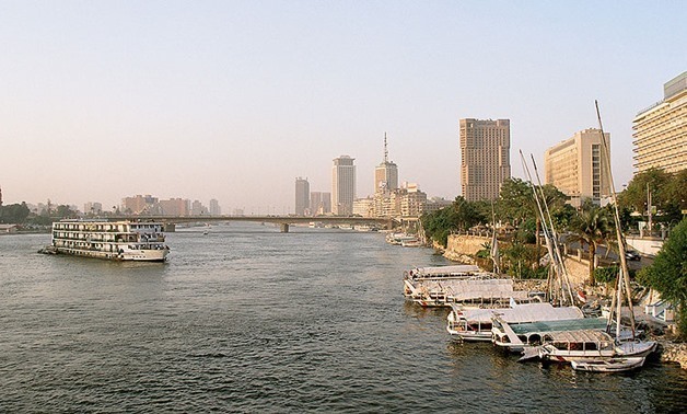 The Nile River, 6TH October Bridge, Cairo, Egypt, October 2004 –Cc via Wikimedia Commons 