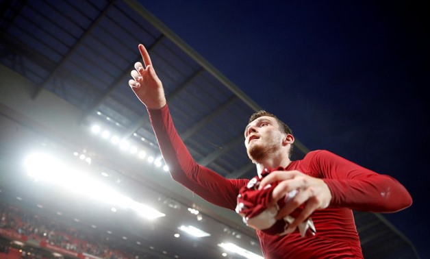 Liverpool v Torino - Anfield, Liverpool, Britain - August 7, 2018 Liverpool's Andy Robertson Action Images via Reuters/Carl Recine