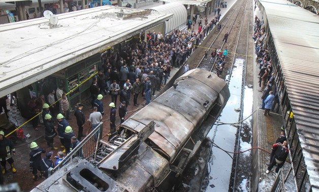 Ramses train crash - Egypt Today