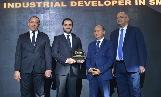 Polaris Parks General Manager Osman Arikan received the bt100 crystal award on behalf of Polaris Parks as a Leading Industrial Developer in SME's Sector. March 4, 2019. 