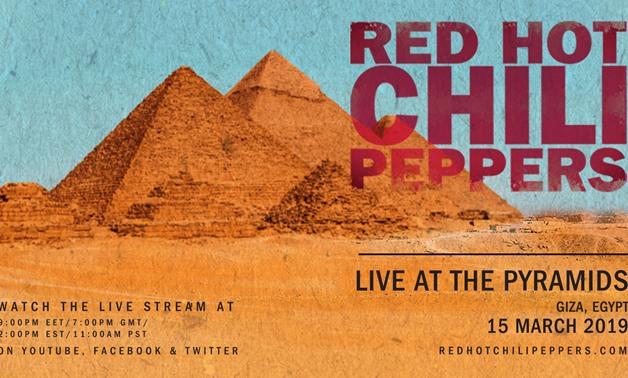 Red Hot Chili Pepper Concert Flyer - Facebook