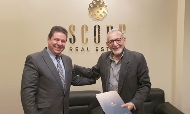 Chairman of Scope Company Mohamed Salama Ghabashi and Adly el-Kea’y – Press Photo