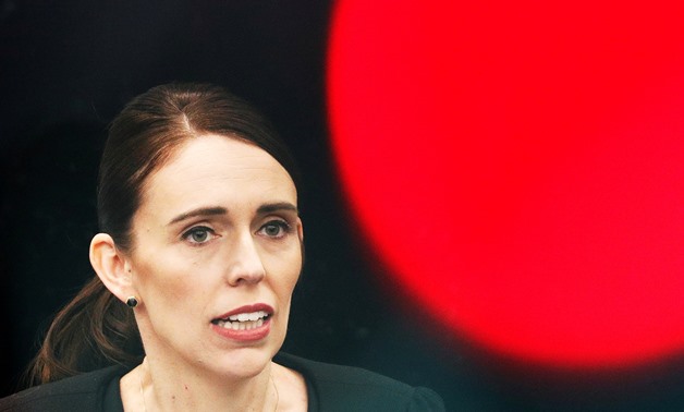 FILE PHOTO: New Zealand's Prime Minister Jacinda Ardern attends a news conference after meeting with first responders who were at the scene of the Christchurch mosque shooting, in Christchurch, New Zealand March 20, 2019. REUTERS/Edgar Su/File Photo
