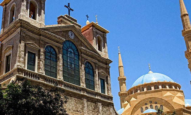 Beirut church and mosque - Creative Commons Via Wikimedia