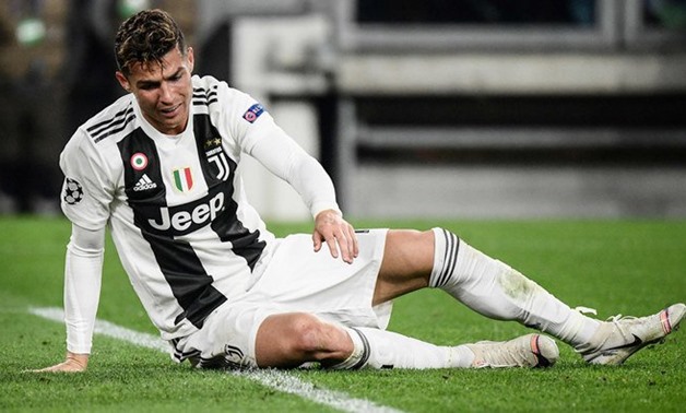 Cristiano Ronaldo's goal wasn't enough to Juve to progress. (AFP)
