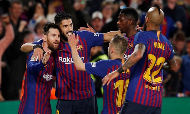 Barcelona players are aiming for another treble , Reuters 
