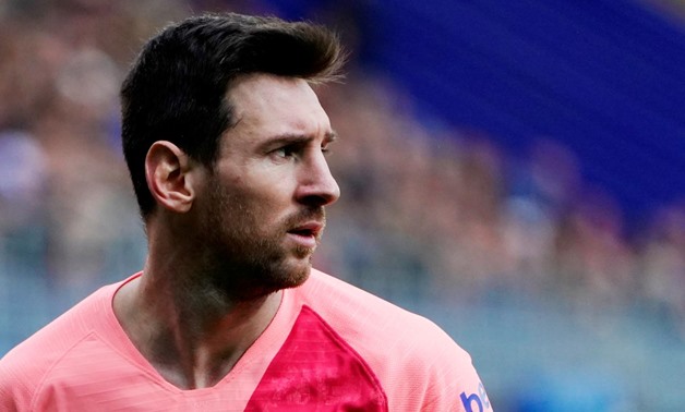 Soccer Football - La Liga Santander - Eibar v FC Barcelona - Ipurua, Eibar, Spain - May 19, 2019 Barcelona's Lionel Messi REUTERS/Vincent West
