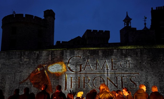 FILE PHOTO - Fans wait for guests to arrive at the world premiere of the television fantasy drama "Game of Thrones" series 5, at The Tower of London