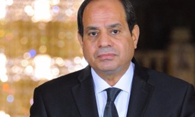 President Abdel-Fatah al-Sisi file photo