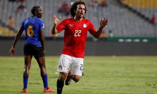 Egypt's Amr Warda reacts REUTERS/Amr Abdallah Dalsh