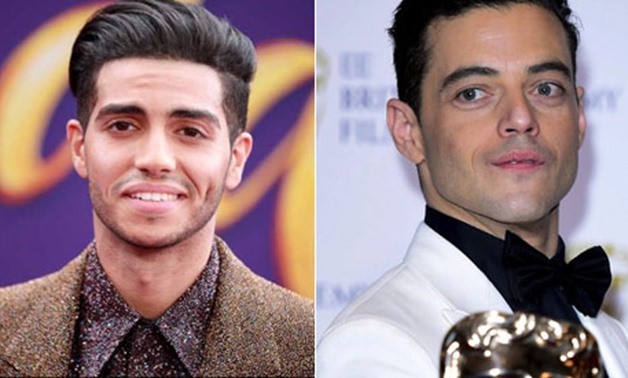 Egyptian-Canadian actor Mena Massoud(R) and Egyptian-American actor Rami Malek(L) Reuters.