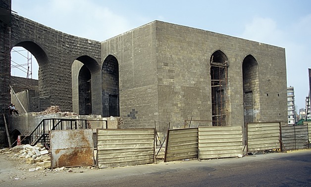 The large wall of Magra El-Eyoon- CC via Wikimedia