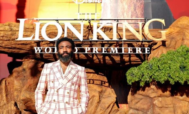 Cast member Donald Glover poses during the World Premiere of "The Lion King" in Los Angeles, California, U.S., July 9, 2019. REUTERS/Mario Anzuoni.