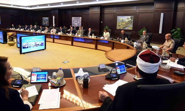 The cabinet meeting in New Al-Alamein city - Press photo