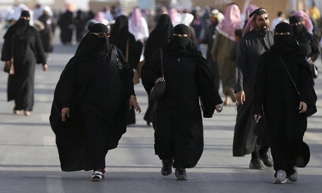 FILE PHOTO: Saudi women arrive to attend Janadriyah Culture Festival on the outskirts of Riyadh – Reuters/Faisal Al-Nasser