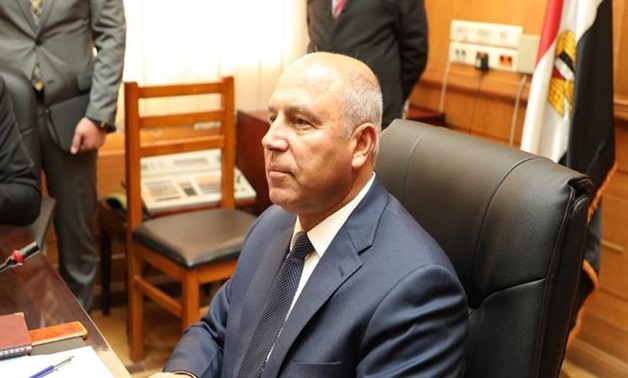 FILE - Minister of Transport kamel al-Wazir