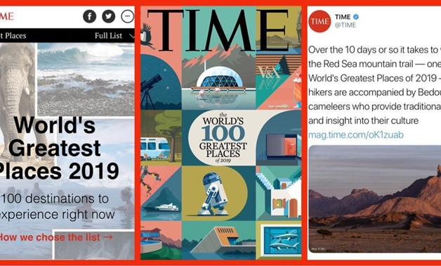 Time magazine has chosen the Red Sea Mountain Trail as one of the top tourist attractions to be visited in 2019 out of 100 destinations that tourists should experience now. 
