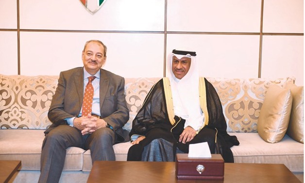 Kuwait Attorney General Dherar Al-Asousi described the visit of his Egyptian counterpart, Nabil Sadek, to Kuwait as "historic"