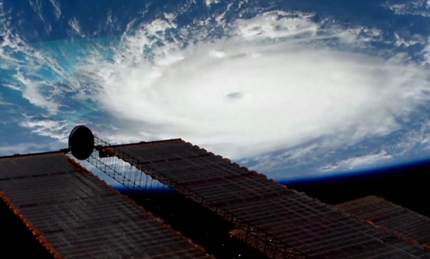 Hurricane Dorian is viewed from the International Space Station September 1, 2019 in a still image obtained from a video. NASA/Handout via REUTERS
