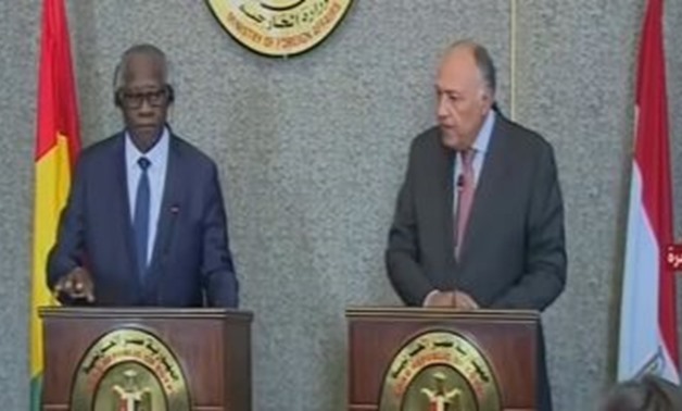 Foreign Minister Sameh Shoukry and his Guinean counterpart Mamadi Touré stressed on Tuesday the depth and strength of ties between Egypt and Guinea in all fields during a press conference.