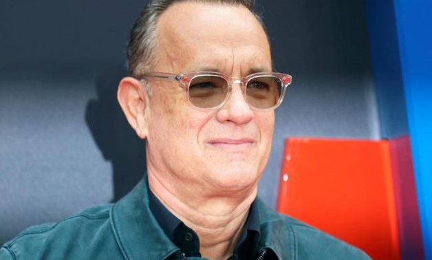 FILE PHOTO: Cast member Tom Hanks attends the UK premiere of "Toy Story 4" in London, Britain, June 16, 2019. REUTERS/Simon Dawson