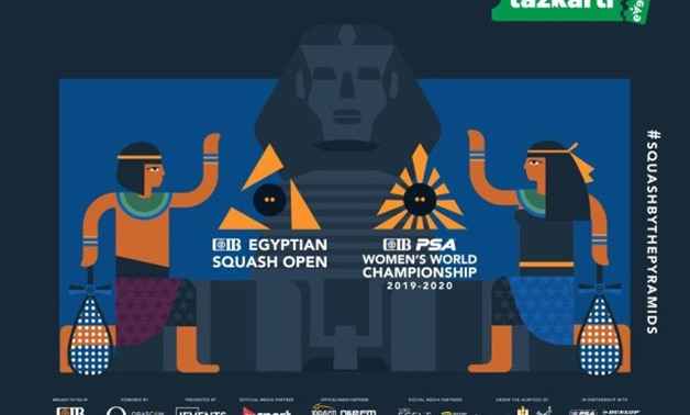 File- PSA Women’s World Championship and Egyptian Squash Open logo 