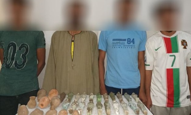 3 persons arrested for trading in archeological artifacts in Assuit ...
