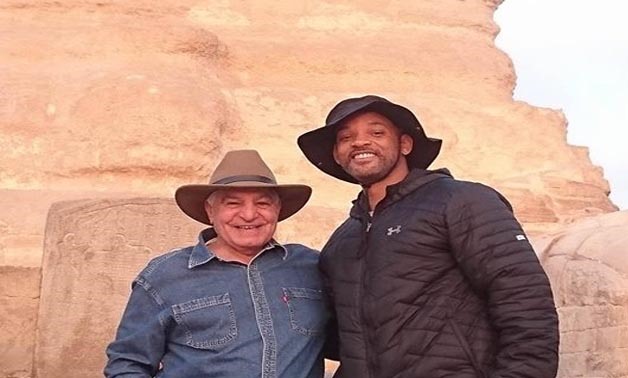 Zahi Hawas (L) and Will Smith (R) - File Photo