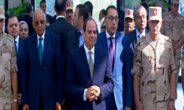 Sisi isi on Thursday affirmed the necessity to allow Egyptian people to have a share in the armed forces’ companies through selling these companies’ shares in the stock market - Screenshot/Presidency