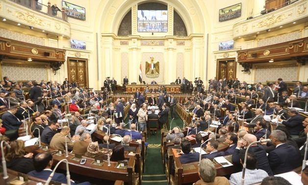 Members of Parliament start voting on the newly-proposed amendments to the 2014 Constitution on Thursday- Egypt Today/Hazem abdel-Samad