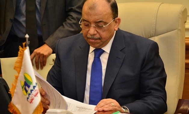 FILE: Minister of Local Development Mahmoud Shaarawy