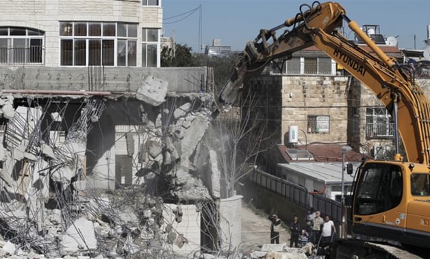 Israeli occupation forces demolish house in Jerusalem in 2017 - AFP