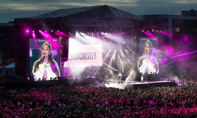 Ariana Grande concert. Courtesy: Reuters