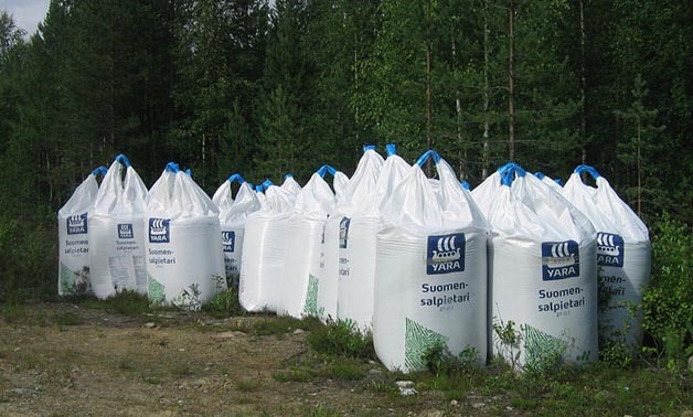Forest fertilizer bags - Creative Commons via Wikimedia