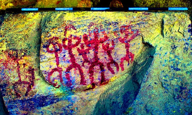 Colorful inscriptions discovered in South Sinai region caves        - ET