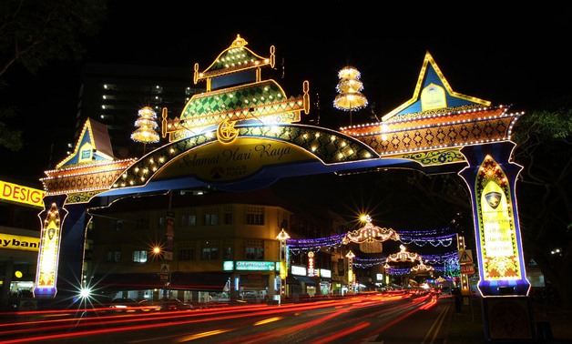 Ramadan lights at Geylang Serai - Creative Commons