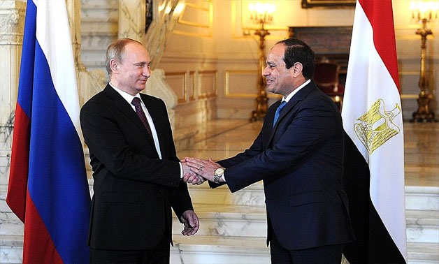 Egyptian President Abdel-Fatah al-Sisi and his Russian counterpart Vladimir Putin (Creative Commons via wikimedia commons)