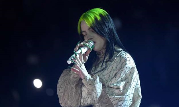 Billie Eilish performs onstage during the 62nd Annual GRAMMY Awards at Staples Center on January 26, 2020 in Los Angeles, California. (Photo by Kevork Djansezian/Getty Images)
