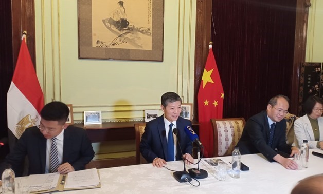 Chinese Ambassador to Cairo Liao Liqiang in a press conference held on December 23, 2019 to comment on reports on alleged torture of Uighur Muslims in China. Egypt Today/Rabab Fathy