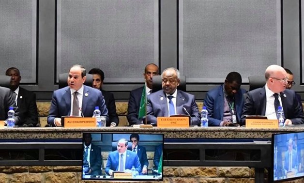 Egyptian President Abdel Fattah al-Sisi on Saturday urged the member states of the African Union to join the African Peer-Review Mechanism (APRM) - Courtesy of the Presidency