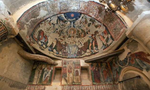 A fresco at Naturn Valley monasteries - Ahmed Hindy 