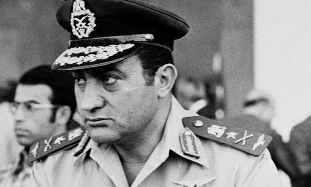 Former Egyptian president Hosni Mubarak