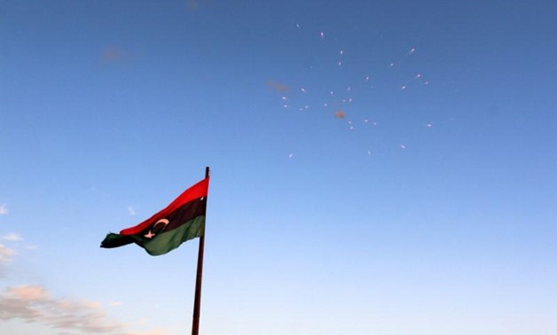 The Libyan flag, Libya December 6, 2016. REUTERS/Hani Amara