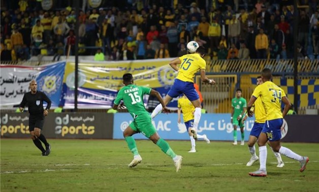 File- Ismaily won the first leg 1-0 in Ismailia 