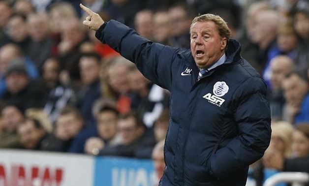 Queens Park Rangers manager Harry Redknapp reacts during their English Premier League soccer match against Newcastle United in Newcastle, northern England November 22, 2014. REUTERS/Andrew Yates/Files

