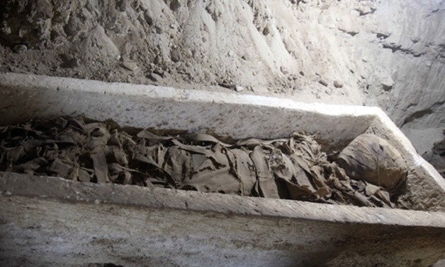 Discovered tomb in Tuna el-Gebel - File photo