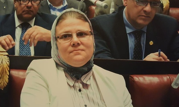 FILE – Egyptian MP Shereen Farrag
