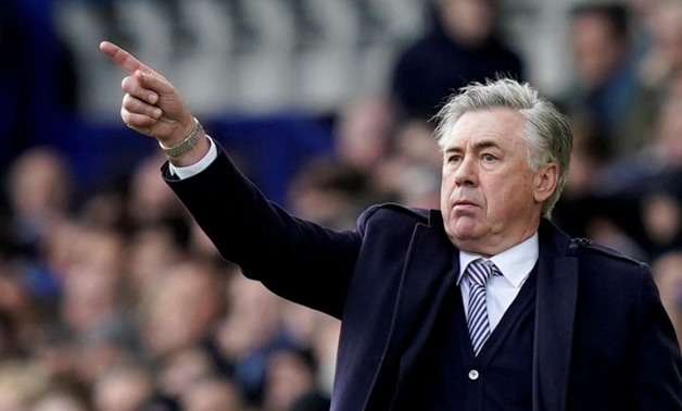 FILE PHOTO: Soccer Football - Premier League - Everton v Crystal Palace - Goodison Park, Liverpool, Britain - February 8, 2020 Everton manager Carlo Ancelotti REUTERS/Andrew Yates
